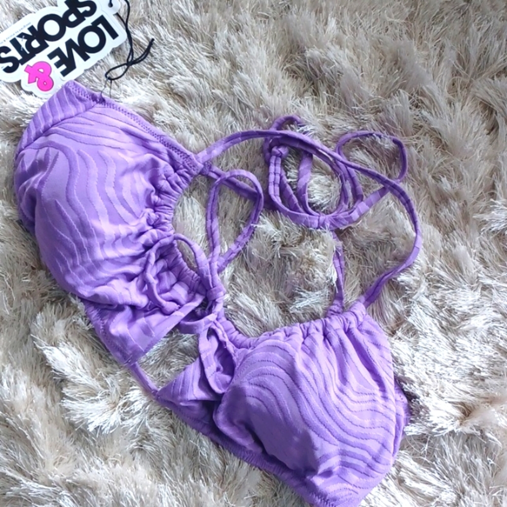 Lavendar Bikini Top